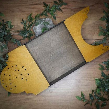 Кутия за снимки 21 x 21 см - Дървена кутия от шперплат