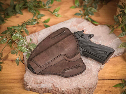 Кожен OWB кобур за COLT 1911, детайл