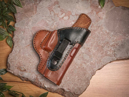 Glock 17, 19 и 23, IWB за вътрешно носене - Кожен кобур