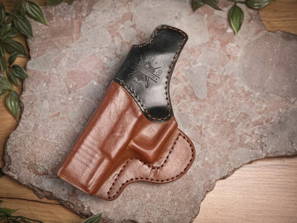 Glock 17, 19 и 23, IWB за вътрешно носене - Кожен кобур
