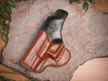 Glock 17, 19 и 23, IWB за вътрешно носене - Кожен кобур
