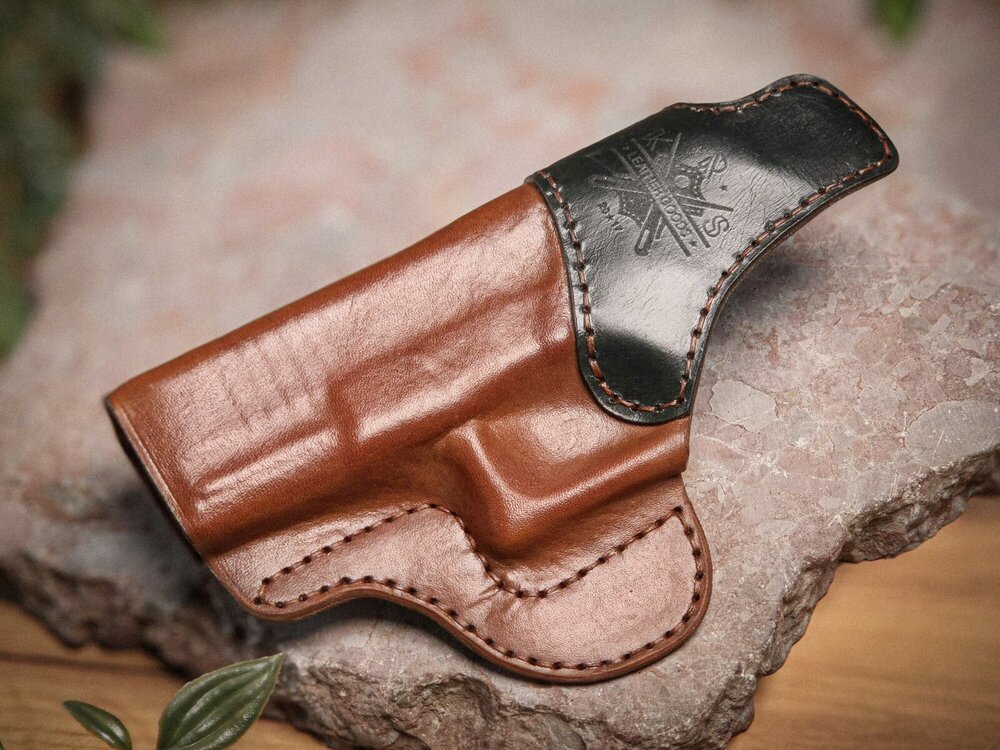 Glock 17, 19 и 23, IWB за вътрешно носене - Кожен кобур
